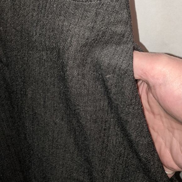 Telaio Everyday Bike Dress Gray Sleeveless A Line Wool Made in Seattle Pockets - Picture 5 of 12